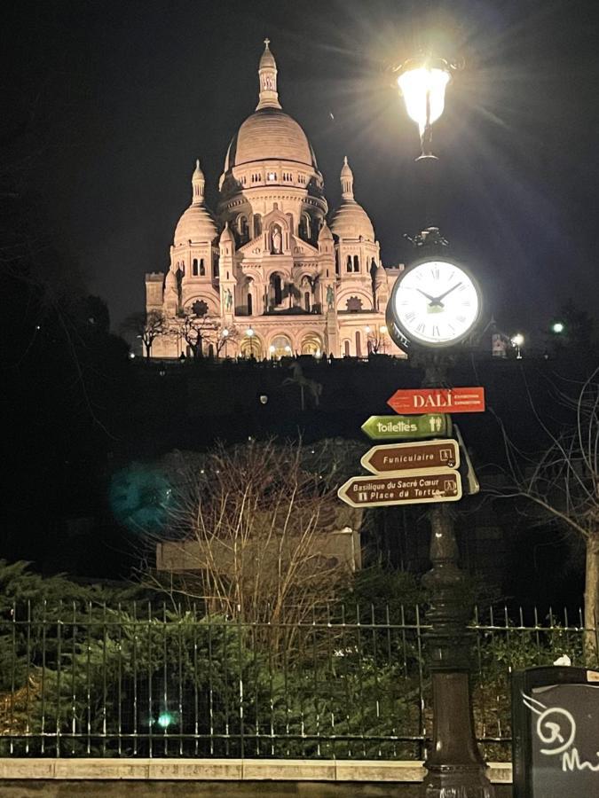 パリMontmartre Sacre Coeurアパートメント エクステリア 写真
