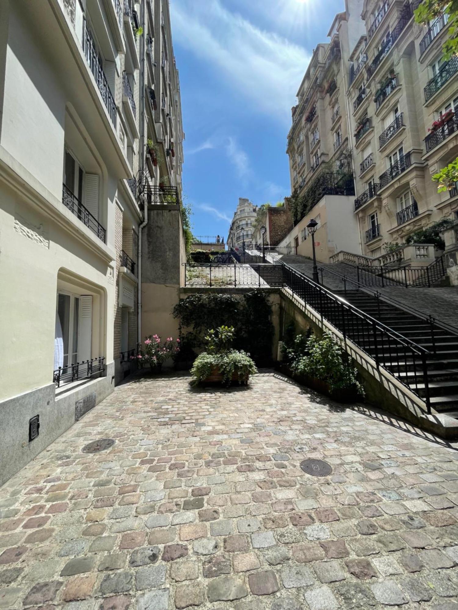 パリMontmartre Sacre Coeurアパートメント エクステリア 写真