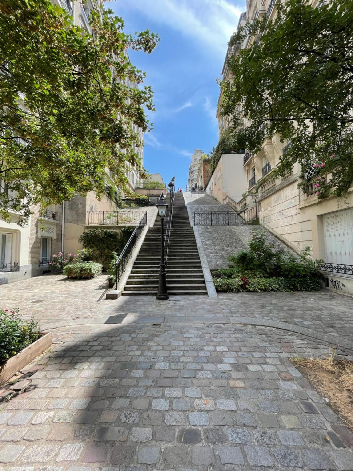 パリMontmartre Sacre Coeurアパートメント エクステリア 写真